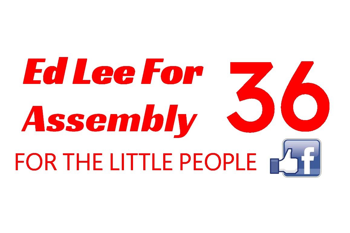 Ed Lee for NYS Assembly 36 facebook group